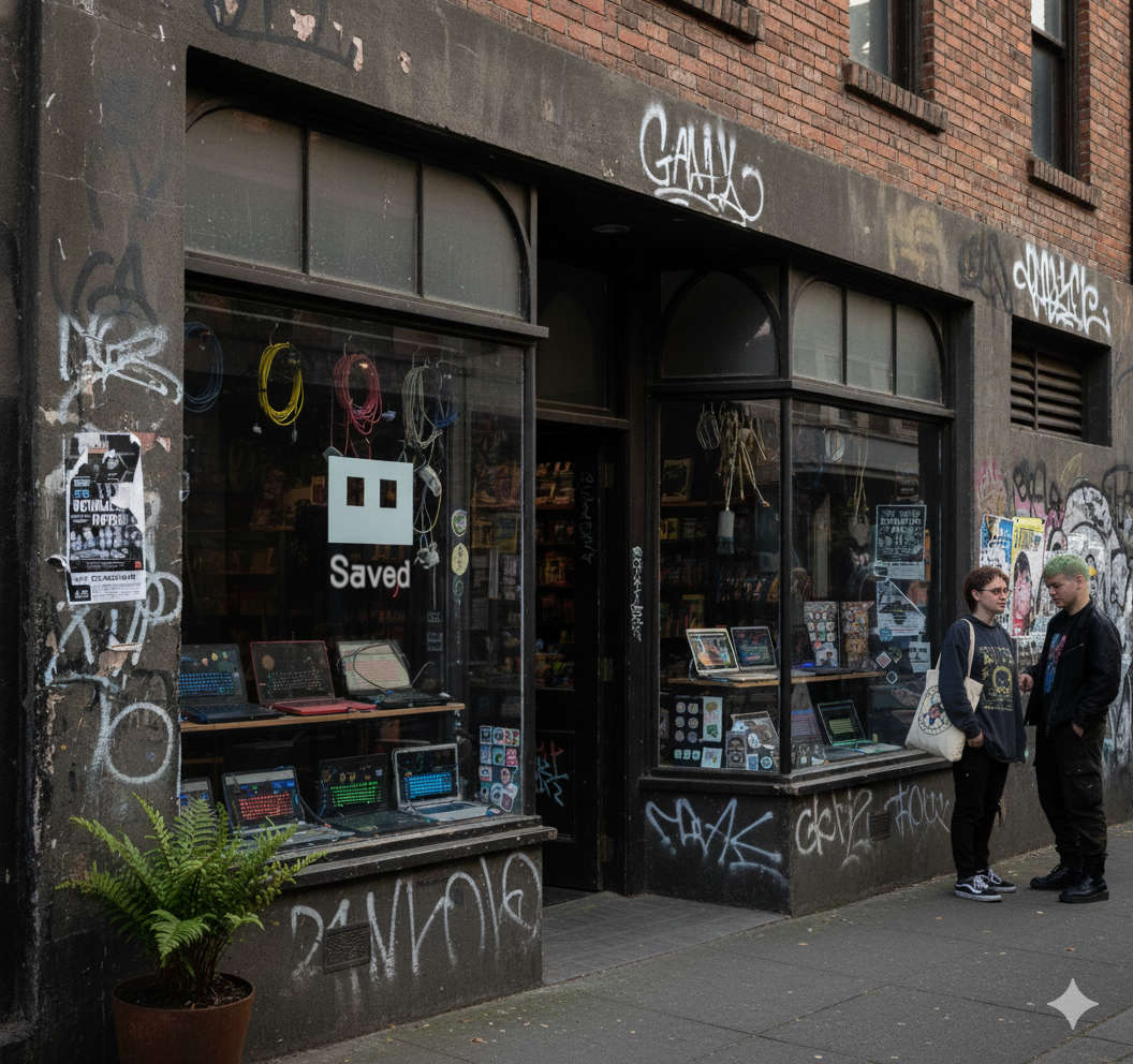 Imagining a creative store-front